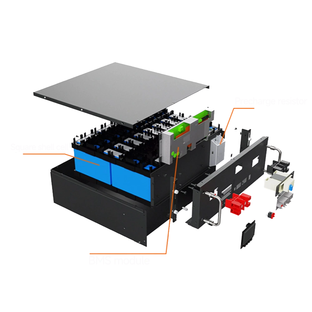 Server-Rack-Batterie