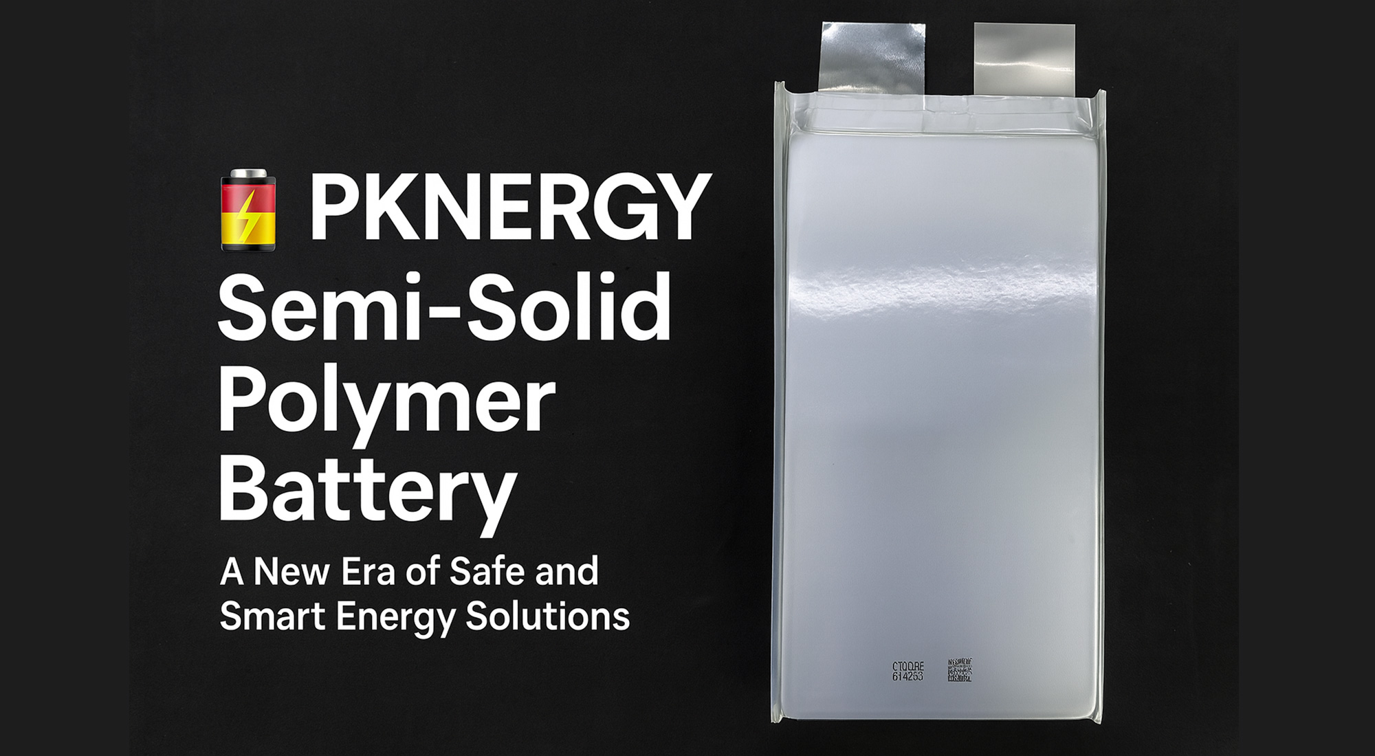 PKNERGY Semi-Solid Polymer Battery: A New Era of Safe and Smart Energy Solutions 2 PKNERGY Semi-Solid Polymer Battery: A New Era of Safe and Smart Energy Solutions