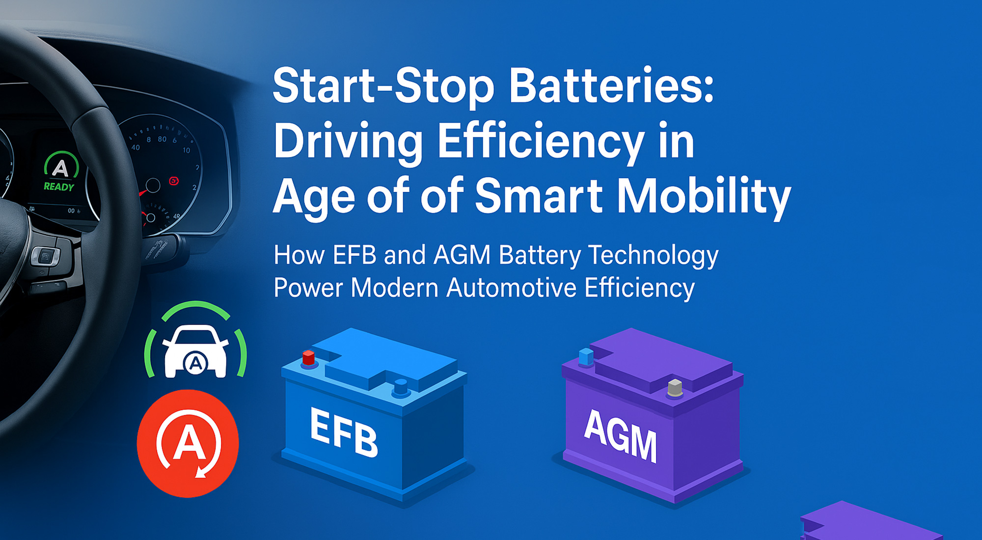 Start-Stop Batteries: Driving Efficiency in the Age of Smart Mobility 3 Start-Stop Batteries: Driving Efficiency in the Age of Smart Mobility