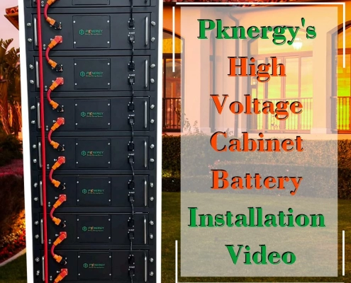 Installazione della batteria a rack PKNERGY