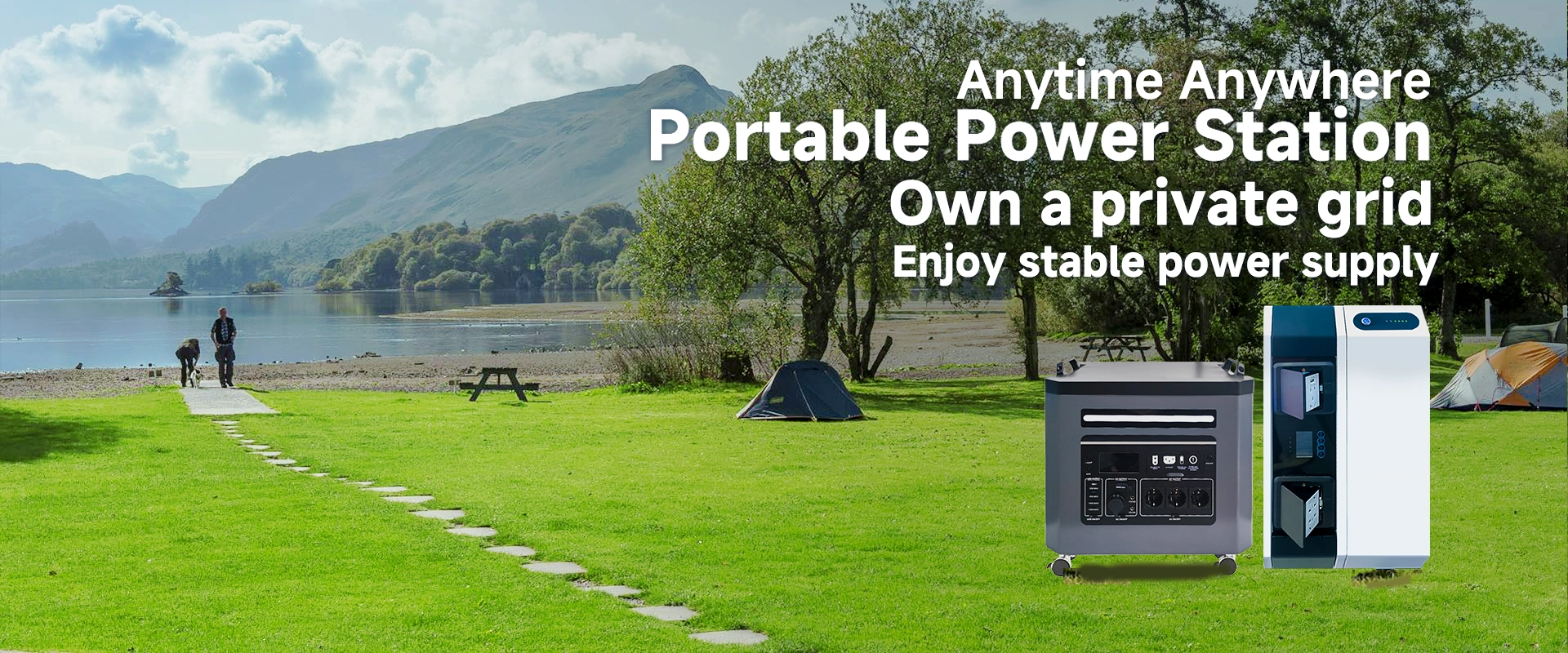 Portable Power Station banner - PKNERGY