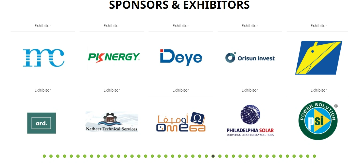 Some exhibitors at 2024 SOLAR & STORAGE LIVE KSA