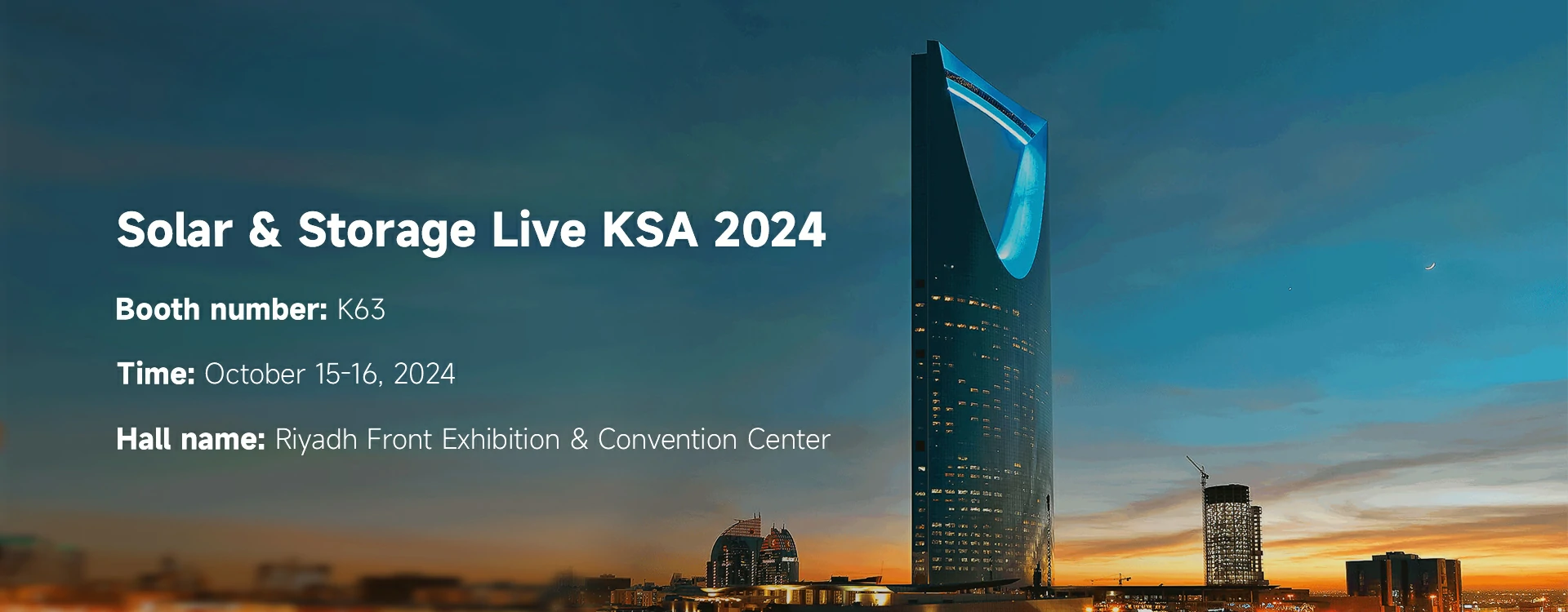 Solar & Storage Live KSA 2024 rencontre avec PKNERGY