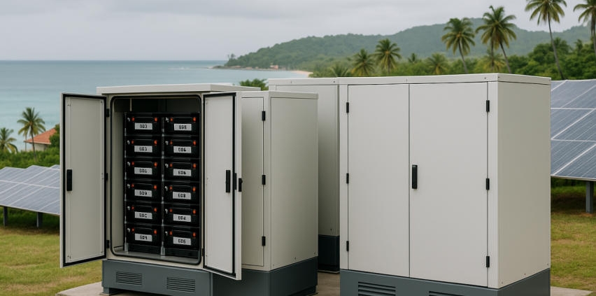 Powering the Future of the Caribbean: PKNERGY Resilient Battery Cabinets