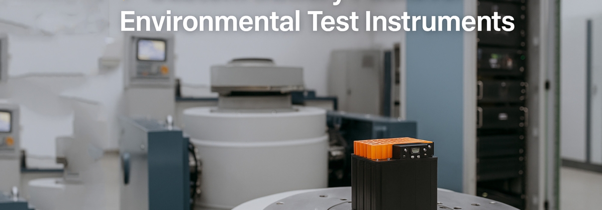 Custom Battery Packs for Environmental Test Instruments 1 Custom Battery Packs for Environmental Test Instruments