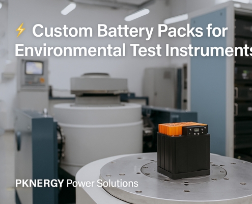 Custom Battery Packs for Environmental Test Instruments