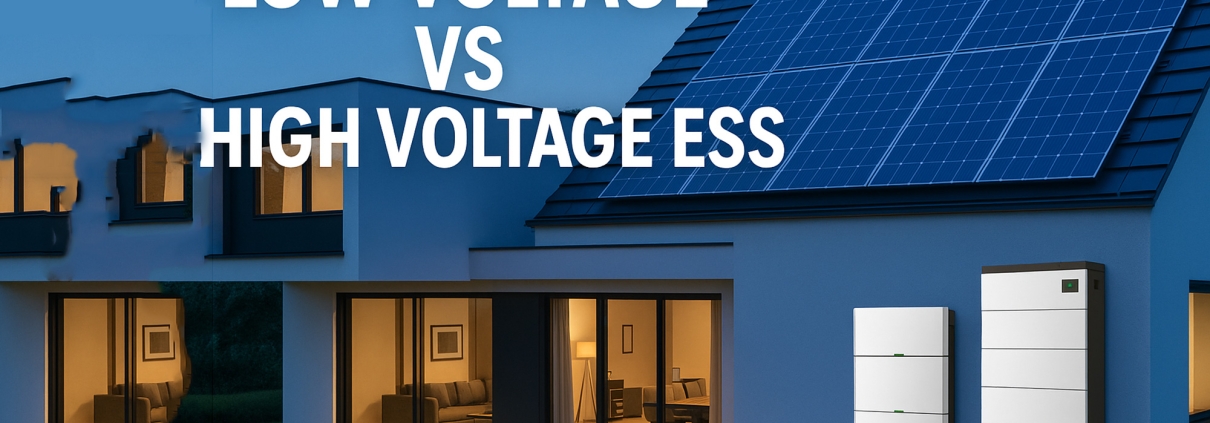 Low Voltage vs High Voltage ESS: Which One Fits Your Smart Home? 1 Low Voltage vs High Voltage ESS: Which One Fits Your Smart Home?