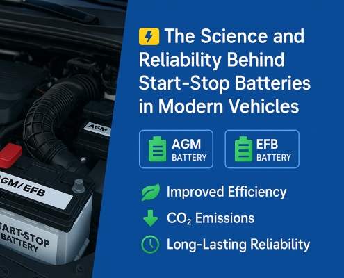 The Science and Reliability Behind Start-Stop Batteries in Modern Vehicles