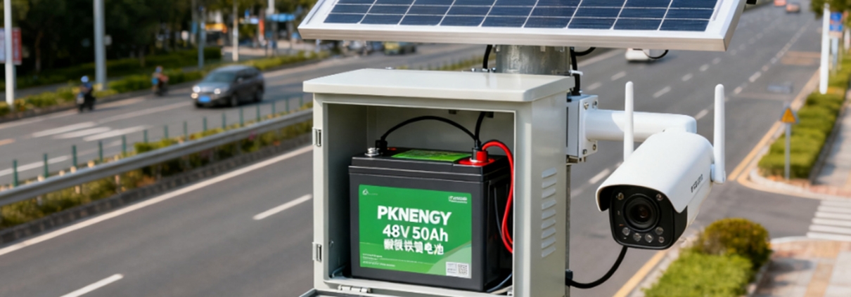 48V 50Ah LiFePO4 Battery for Outdoor Security Systems | Reliable CCTV Power Backup