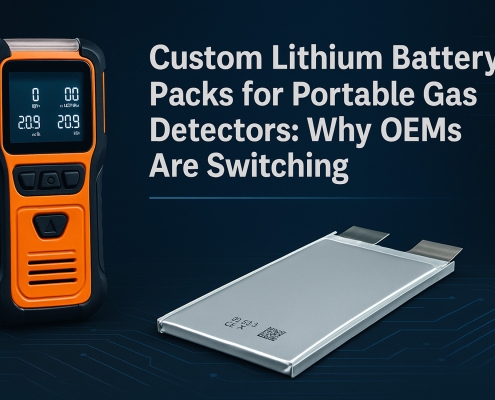 Custom Lithium Battery Packs for Portable Gas Detectors: Why OEMs Are Switching