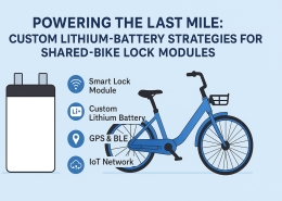 Powering the Last Mile: Custom Lithium-Battery Strategies for Shared-Bike Lock Modules