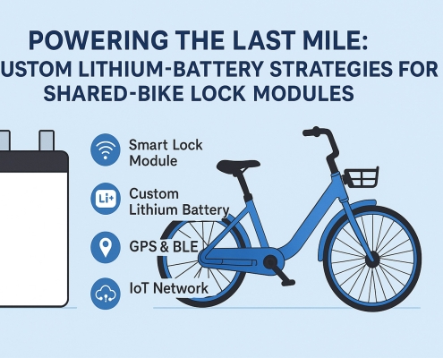 Powering the Last Mile: Custom Lithium-Battery Strategies for Shared-Bike Lock Modules